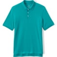 thumbnail image 3 of Lands' End Essentials Men's Long Sleeve All Day Comfort Polo Shirt - 100% Cotton Won't Shrink Pill Fade, 3 of 3