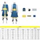 thumbnail image 3 of Disfraz de kimono de Natsu para Halloween, abrigo, pantalones, bufanda, ropa masculina, traje de fiesta de carnaval con cola de hada y anime para juego de rol, 3 of 5
