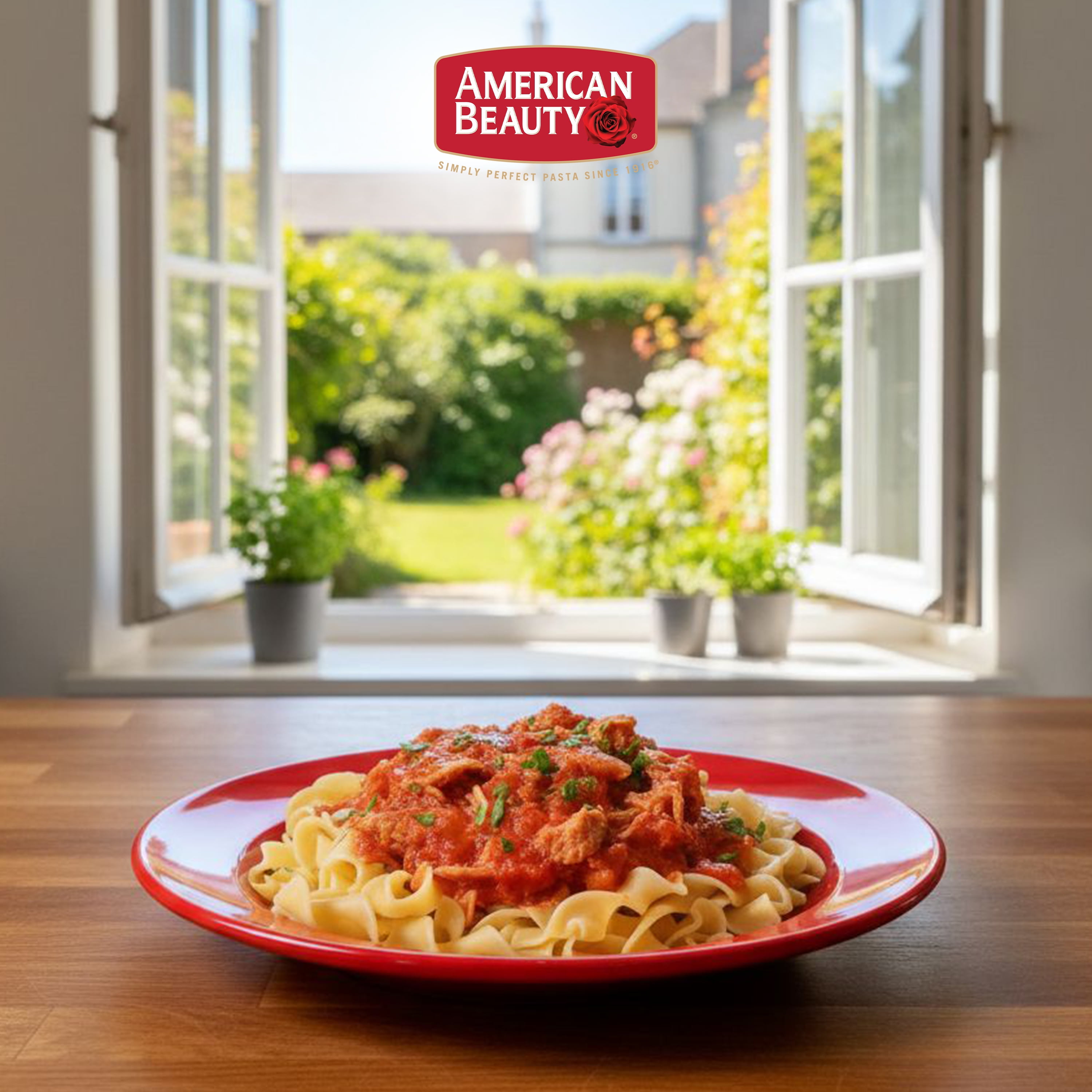 American Beauty Extra Wide Egg Noodle, 6-Pack, 13.3 lbs – Perfect for Hearty Meals & Quick Cooking