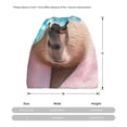thumbnail image 3 of Hirioo Island Vacation Guinea Pig for Multifunction Beanie Hat for Men and Women Unisex for Winter Sports, Outdoor Activities, and Daily Wear, 3 of 8