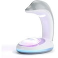 thumbnail image 1 of Lámpara de escritorio con luz nocturna Rainbow Dolphin para niños, adultos, dormitorio, sala de estar, gris, lectura de Doraemon JFHHH pequeña, 1 of 5
