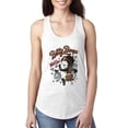 thumbnail image 1 of Wild Bobby, Biker Betty Boop Wild One MC Motorcycle Betty Boop Ladies Racerback Tank Top, White, X-Large, 1 of 5