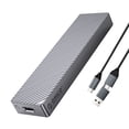 thumbnail image 5 of ORICO Dual Protocol m.2 SSD Case Support M2 NVMe SATA NGFF SSD Disk 10Gbps PCIe M Key 6Gbps M&B Key USB C Hard Drive Enclosure, 5 of 7