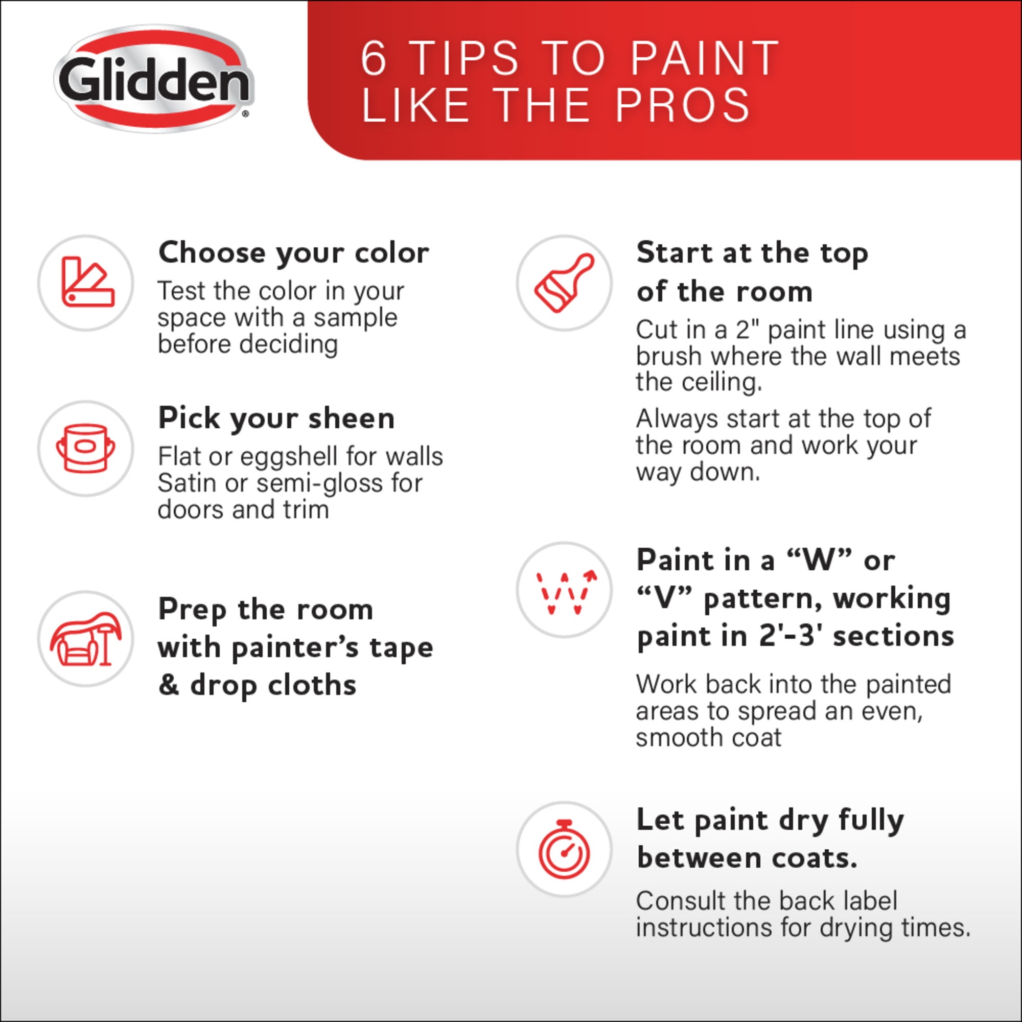 Glidden Glidden Interior/Exterior Stain Block Primer Flat, White, 1 Gallon