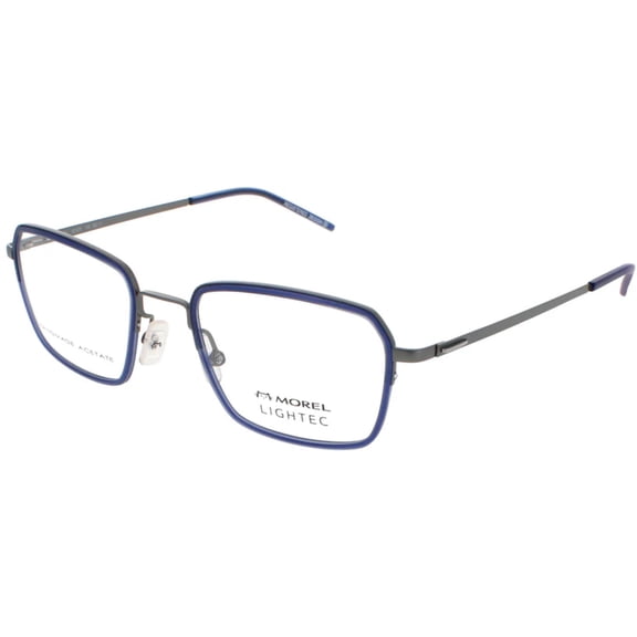 Morel 30263L BG17 Men's Blue Acetate Full Rim Frame Eyeglasses