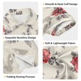 thumbnail image 3 of Dailycode Small Short Sleeve Button Down Shirts Watercolor Floral Flower Casual Shirt 3-10 Years, 3 of 9