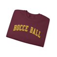 thumbnail image 3 of Bocce Ball Sweatshirt Gifts Crew Neck Shirt Long Sleeve Unisex, 3 of 7