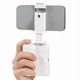 thumbnail image 3 of Mobile Phone Bluetooth Camera Selfie Stick Vlog Video Focus Desktop Live Phone Holder with Fill Light White, 3 of 8
