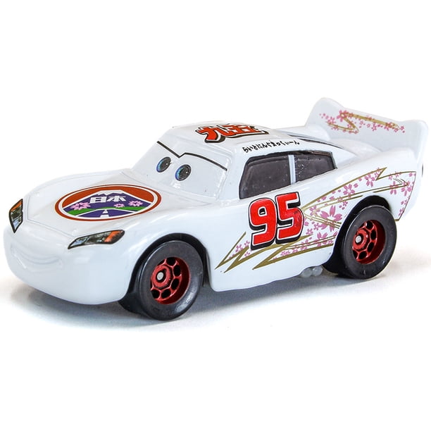 Coche de juguete Mcqueen de Disney Pixar para niños, coche de juguete de aleación de Metal fundido a presión, modelo de coche de juguete, regalo de cumpleaños y Navidad, 1:55