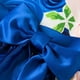 thumbnail image 4 of Hermosa de Niñas Flores Rosa Impreso De Moda Brillante Cuello Princesa Vacaciones Concierto Azul, 4 of 9