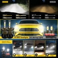 thumbnail image 2 of H4 9003 High&Low Beam for Ford Ranger 2012 2013 2014 2015 2016 2017 2018 2019 LED Headlights H11 Fog Lights 4pcs, 2 of 5