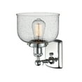 thumbnail image 6 of 916-1W-SN-G72-Innovations Lighting-Bell - 1 Light Wall Sconce In Industrial Style-13 Inches Tall and 8 Inches Wide-Brushed Satin Nickel Finish-Clear, 6 of 7