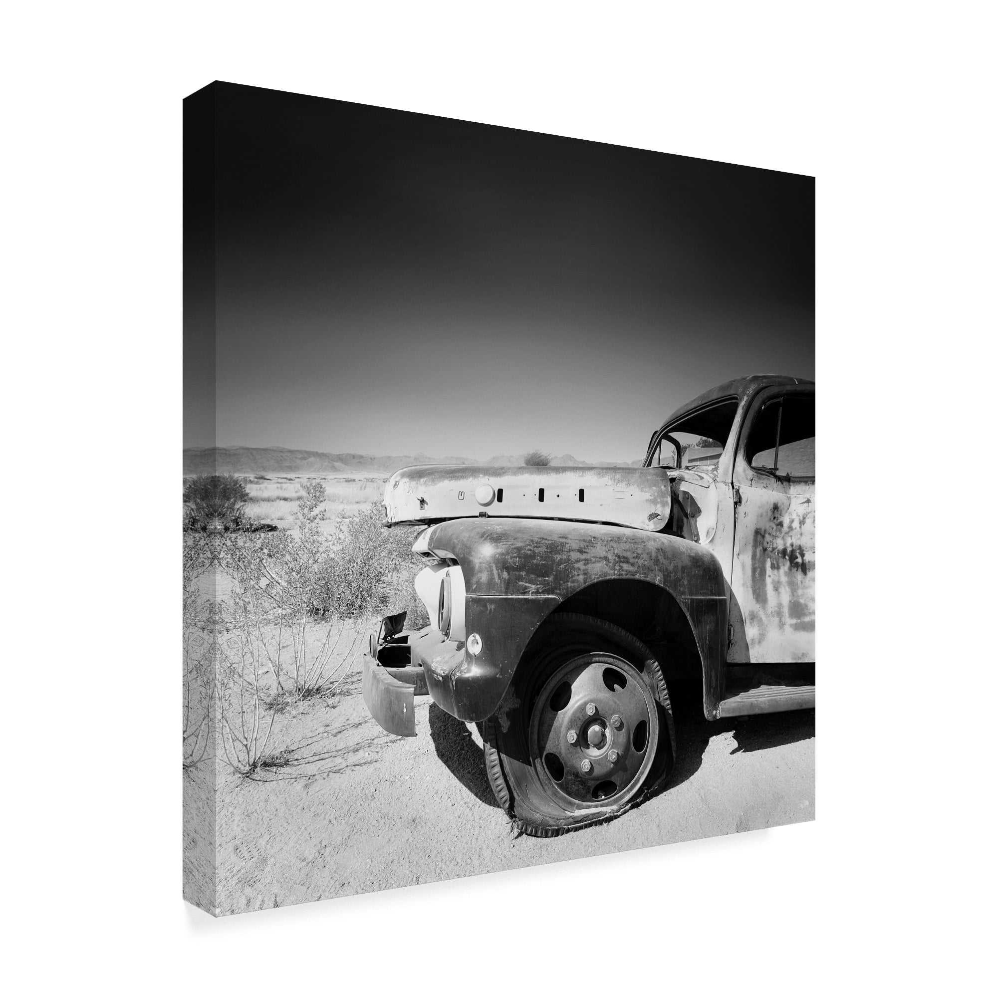 Trademark Fine Art 'Namibia Rotten Car' Canvas Art by Nina Papiorek