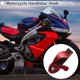 thumbnail image 2 of Gancho colgante para motocicleta Unique Bargains, gancho doble en forma de V, soporte para casco y equipaje para scooters y bicicletas, aleación de aluminio negro y rojo con 1 pieza de llave, 2 of 7