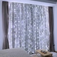 thumbnail image 2 of Christmas Decoration for Home 2024 LED USB Power Curtain Fairy String Light with Remote Xmas Party Pendant New Year 2025 Navidad, 2 of 5