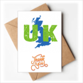 thumbnail image 1 of Carte Combinaison Britannique eu Merci Cartes Enveloppes Note Blanche, 1 of 3
