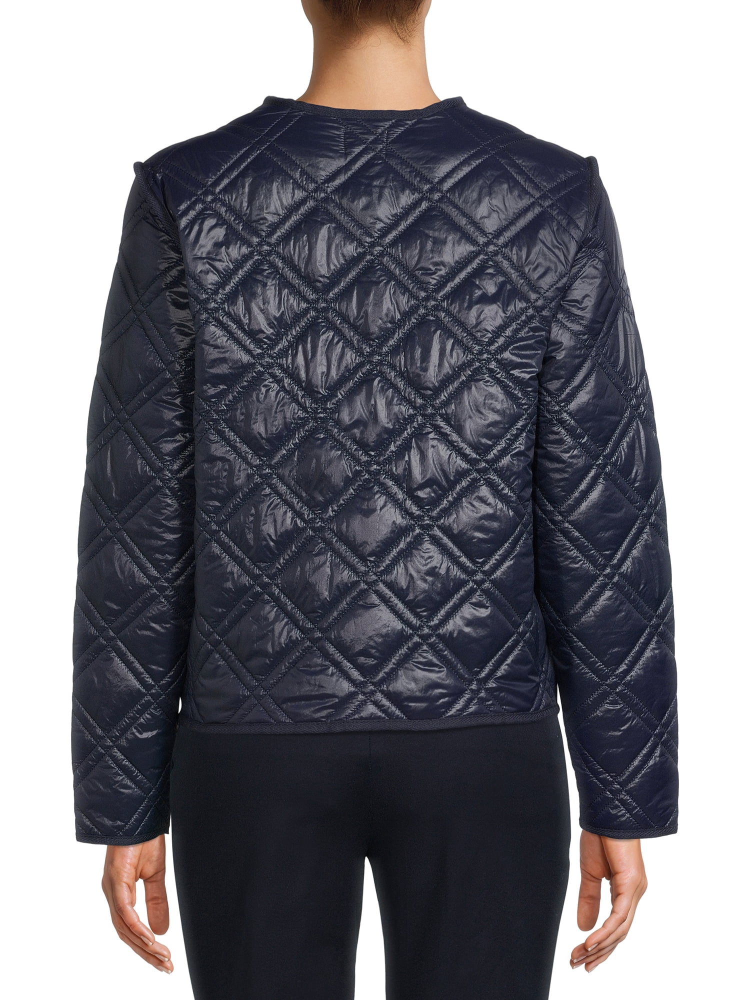 Time and Tru Women's Quilted Jacket, Sizes XS-XXXL
