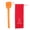 Orange, variant on NFTIGB Fist Massage Hammer Silicone Meridians Flexible Anti-Slip Handle Pat Massage Hammer, Blue, 13.39 inches / 34 cm