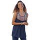 thumbnail image 3 of Atlas for Women - Camiseta Sin Mangas Geométrico para Mujer (Marino), 3 of 3