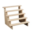 thumbnail image 2 of Almencla Wooden Display Riser Stand Cupcake Stand for Cosmetic Perfume Craft Figurine 5 Tiers 20CM, 2 of 8