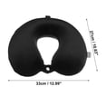 thumbnail image 4 of Almohada para el cuello en U Unique Bargains Espuma de Memoria negro 33x27x7cm, 4 of 7