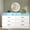 White, variant on 6-Drawer Dresser with Power Outlet, Chest of Drawers with LED Light, Modern Dresser with Open Storage Cubby, Double Wide Organizer for Bedroom, Living Room, Entryway, Hallway – STIKELY
