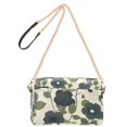 thumbnail image 2 of FORMRS Women Crossbody Purse with Chain Strap Vegan Leather Shoulder Handbag, Navy Flower, 2 of 7