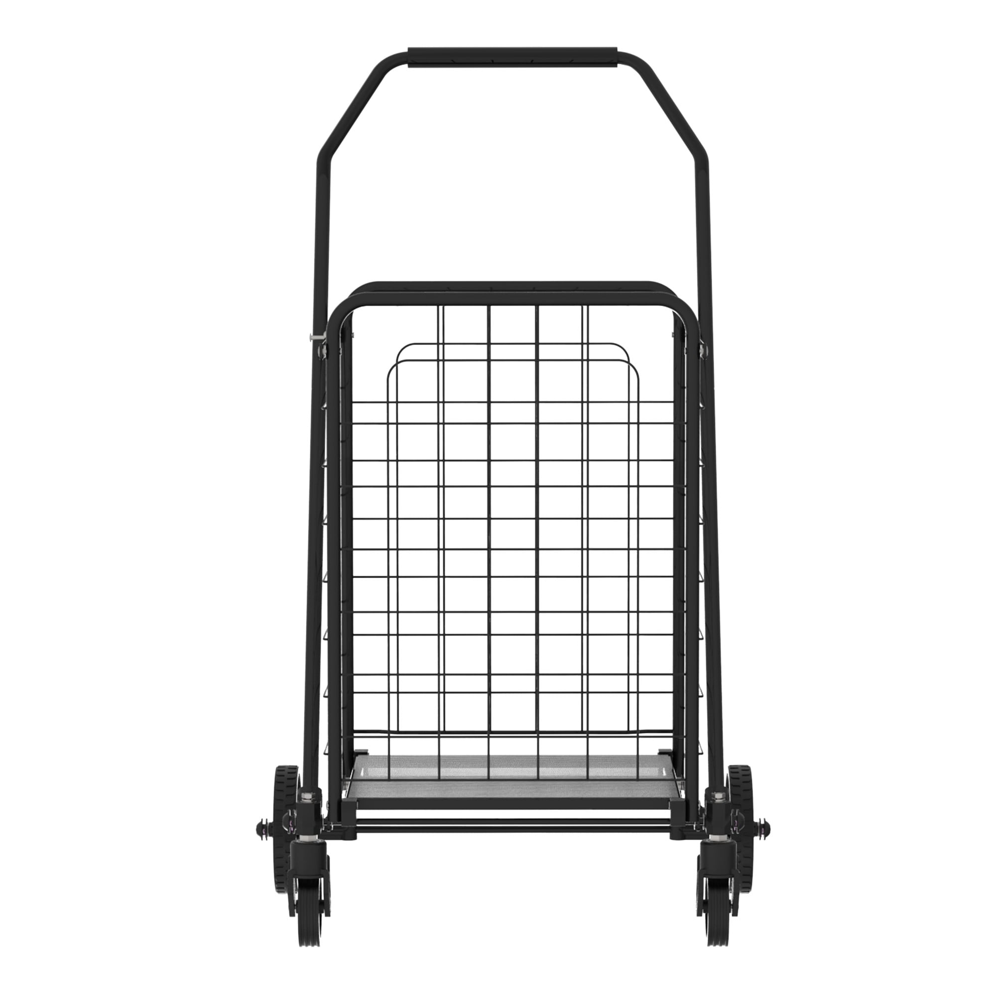 Shopping Cart,Grocery Cart,Garden Carts,Wagons With Wheels,Foldable Utility Shopping Carts for Groceries, Laundry, Pantry, Garage