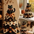 thumbnail image 5 of Bsirktail Halloween Craft Kit, Fabric Halloween Tree Craft Kit, 3D Fabric Decoration Project for Adults and Beginners, Creative Tabletop Home Decor DIY Activity for Mantel Shelf Party Display (A), 5 of 6