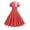 Red, variant on Wedding Guest Dresses for Women Elegant Short Sleeve Polka Dot A-Line Dresses 1950 S Vintage Cute Flowy Cocktail Dresses