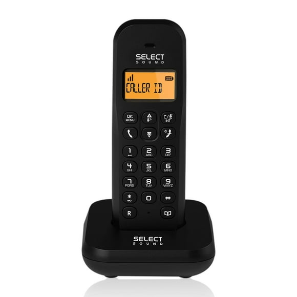 Teléfono Inalámbrico Select Sound Negro pantalla alfanumérica