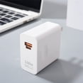 thumbnail image 4 of Cargador ultrarrápido Huawei Pura 70 Pro original de 100 W, puerto dual, adaptador de corriente USB C, cable PD de 6 A para MateBook/Pad Mate60 RS, 4 of 5