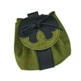 thumbnail image 3 of Riñonera medieval, riñonera renacentista, riñonera portátil con cordón, riñonera pequeña, monedero para accesorios de fotografía, accesorios de Verde Fernando bolsa de cinturón, 3 of 8