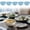 5Pack[Blue], variant on Bxaolu 5 Pack Small Bowls, Colorful Sauce Cups, Ice Cream Bowls, Wheat Straw, Unbreakable, Plastic Bowls for Side Dishes, Dessert, Snacks