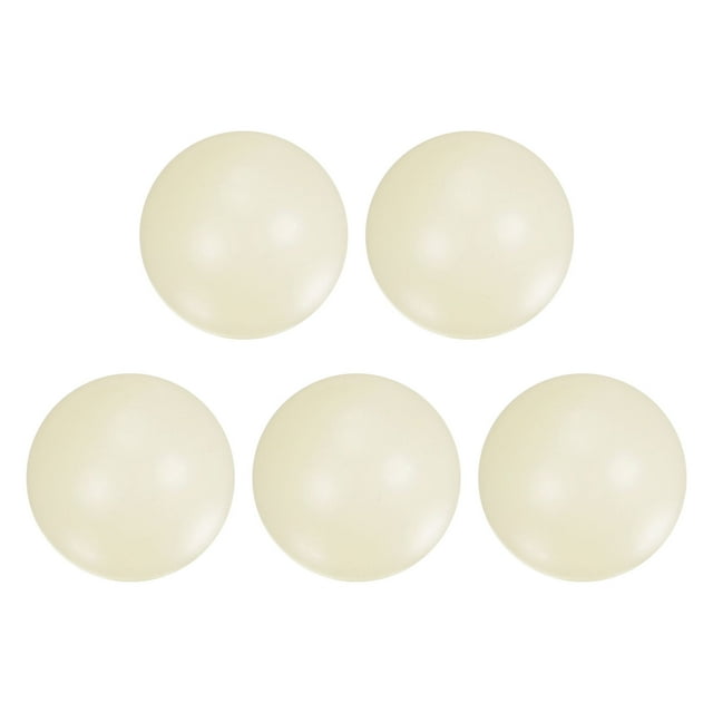 Unique Bargains 5pcs POM Nylon Solid Plastic Balls 15mm G3 Precision Bearing Ball