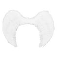 thumbnail image 3 of Disfraz de ala de ángel Yinane con correas elásticas para niños blanco, 3 of 8