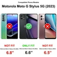 thumbnail image 2 of Phone Case for Moto G Stylus 5G 2023 Case, Motorola G Stylus 5G Phone Case with Slide Camera Cover & Screen Protector (2Pcs), 360°Rotation Ring Kickstand for Motorola Moto G Stylus 5G 2023, Green, 2 of 8