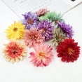 thumbnail image 3 of Zeus 50Pcs Artificial Flower Head Easy to Maintain Clear Texture Eye-catching Photography Props Fake Flower Home Decor, 3 of 7