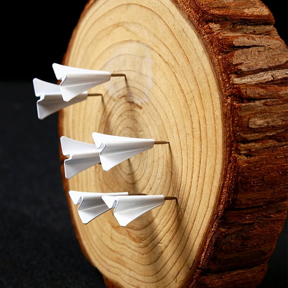 Raindrops 6Pcs Decorative Push Pins for Home Accessory and Photo Display 1.6*0.8*0.4in