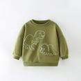 thumbnail image 2 of Boys Cartoon Pattern Printing Crew Neck Casual Pullover, 2 of 9