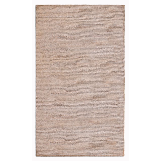 homeroots home decor 396922 5’ x 7’ Beige Modern Shimmery Area Rug