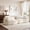 Beige, variant on Christopher Knight Home 95" Modern Upholstered Curved Compressed Sectional Sofa with Pillows, Dark Brown