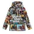 thumbnail image 3 of Grand Theft Auto Fashion Hoodies Sweatshirt For Kids Pullover Hoody Clothes With Pocket Novelty Hooded For Childrens Boys Girls Teen, 3 of 6