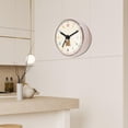 thumbnail image 2 of Reloj de ducha con ventosa, moderno, adorable, silencioso, fácil de leer, resistente al agua, para el hogar, cocina, el refrigerador y el inodoro. DPL1156B blanco, 2 of 3