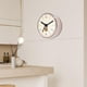 thumbnail image 2 of Reloj de ducha compacto y resistente al agua para baño, armario, inodoro y cocina. DPL1156B blanco, 2 of 3