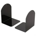 thumbnail image 2 of Universal 54071 Bookends- Magnetic- 6 x 5 x 7- Metal- Black, 2 of 2