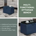 thumbnail image 4 of Convenience Concepts Designs4Comfort Accent Storage Ottoman, 4 of 11