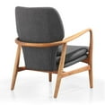 thumbnail image 5 of Ceets Madison Charcoal Linen Lounge Chair Charcoal, 5 of 5