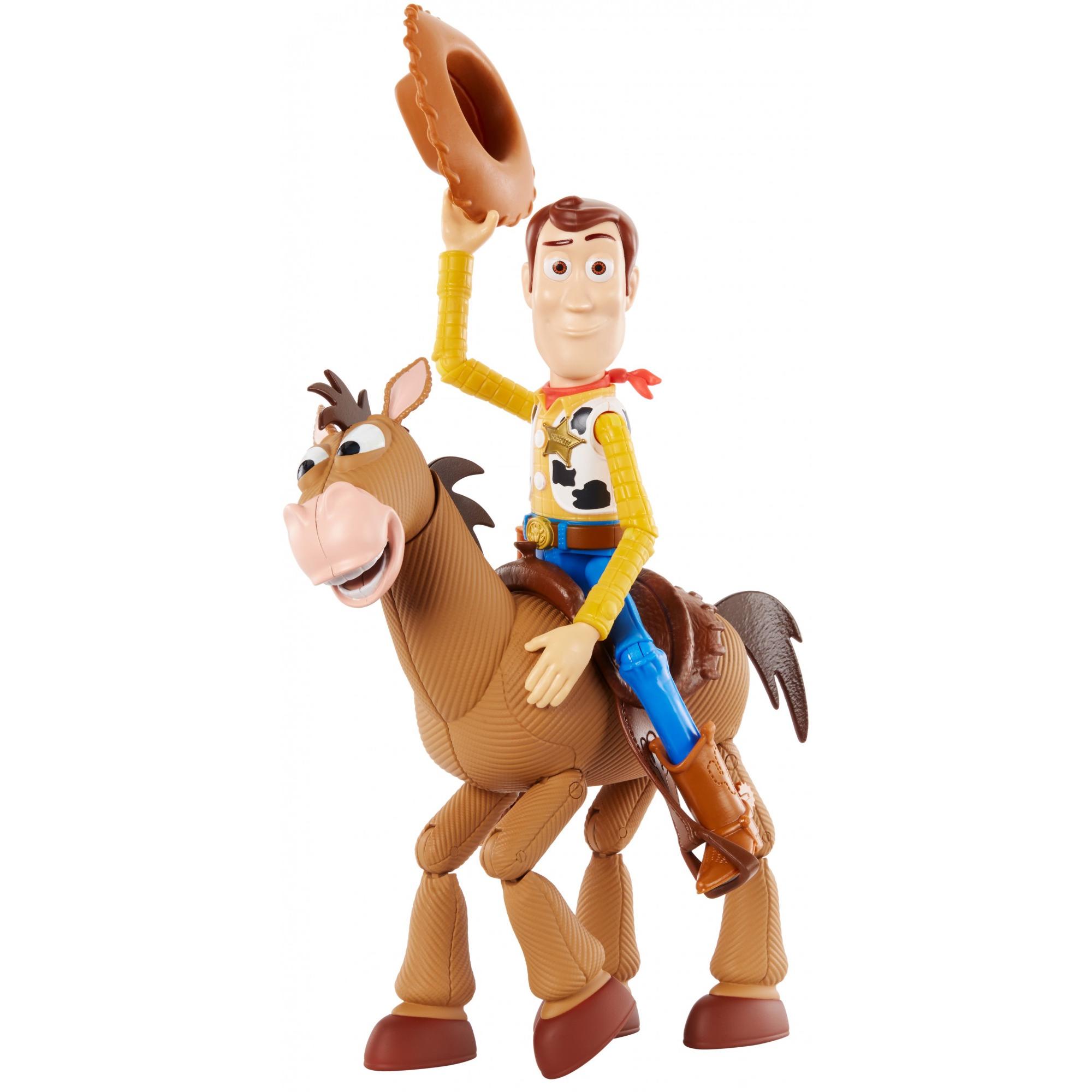 Award Winning Disney/Pixar Toy Story 4 Woody And Buzz Lightyear 2-Character Pack, Movie-Inspired Relative-Scale For Storytelling Play - image 4 of 8