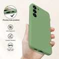 thumbnail image 3 of Designed for Samsung Galaxy S23 5G Case,Slim Liquid Silicone Rubber Shockproof Phone Cover Soft Anti-Scratch Microfiber Lining Protection Case for Samsung Galaxy S23 5G 2023 (Green), 3 of 7
